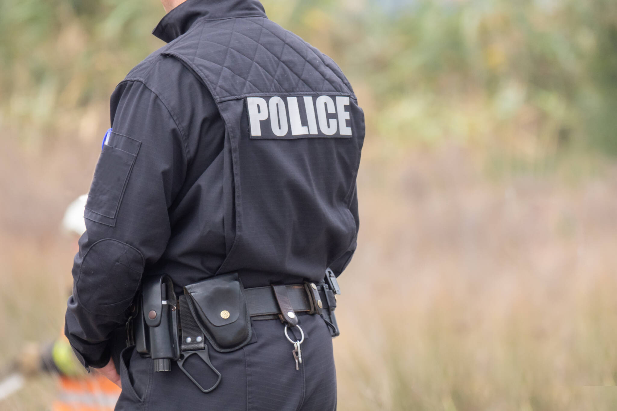 Detail Of A Police Officer